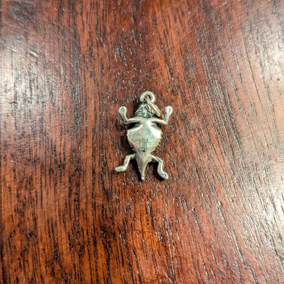 RARE RETIRED James Avery Horned Toad Charm Sterling Silver - Picture 3 of 3